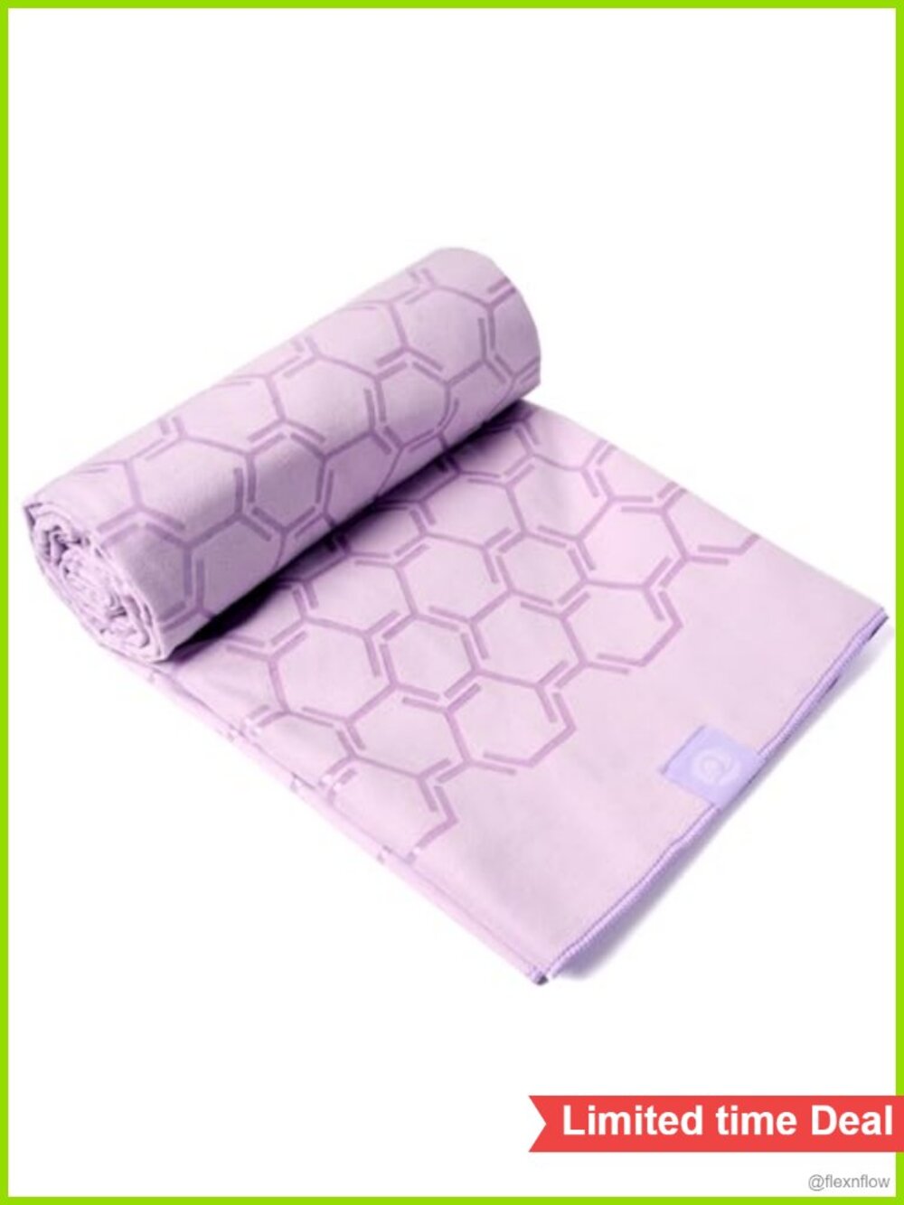 Silicone Yoga Mat Towel 72x26.5 Non-Slip Microfiber Absorbent